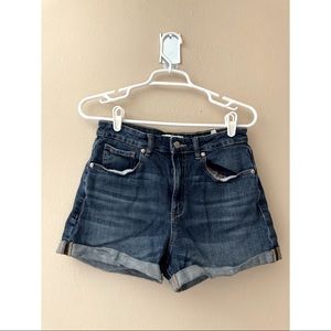 High Waisted Jean Shorts